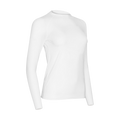 Women's Cooling Shirt Round Neck (White)