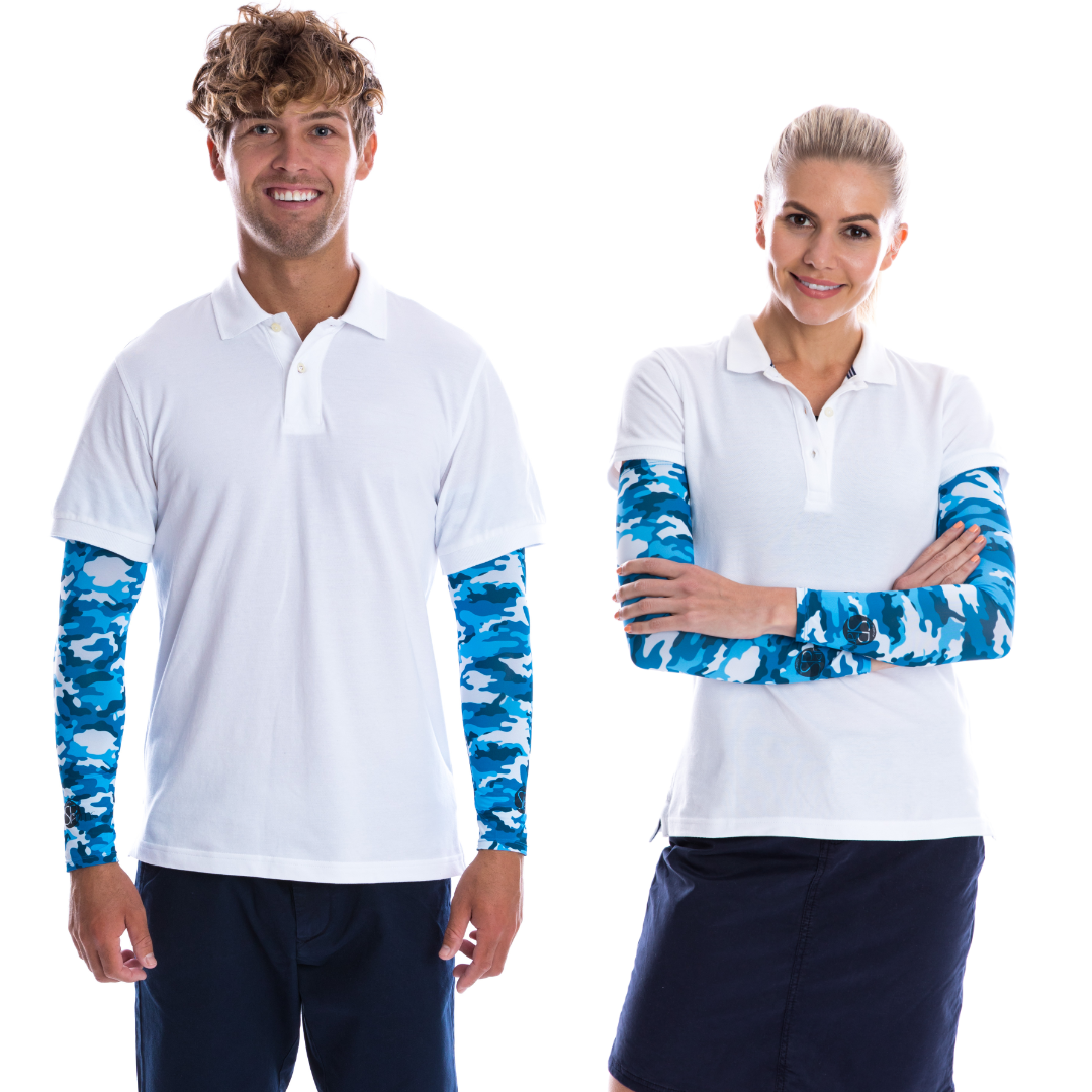SP Arms  - Sun Sleeves [Camo Blue] - SParms