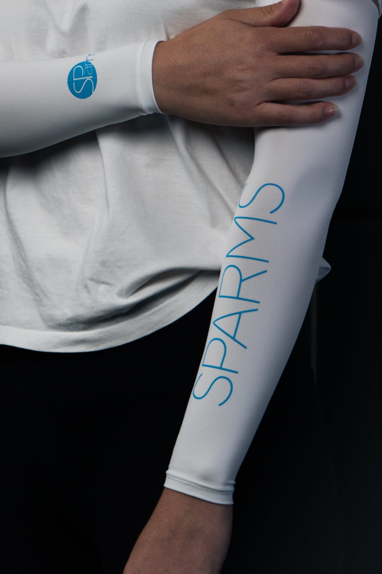 Sparms Limited Edition UPF50+ Thinline Text Sleeves (Kids)