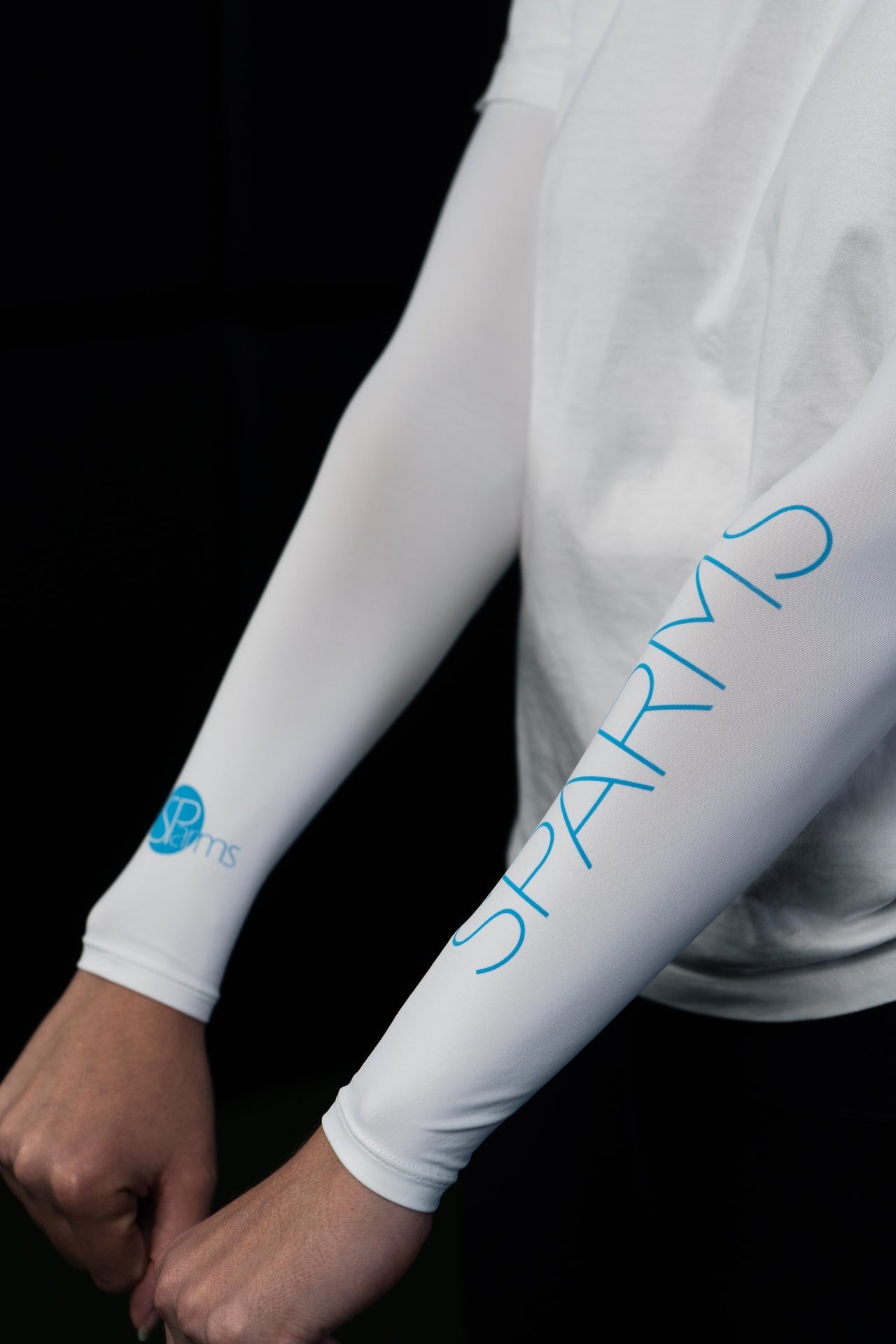 Sparms Limited Edition UPF50+ Thinline Text Sleeves (Kids)