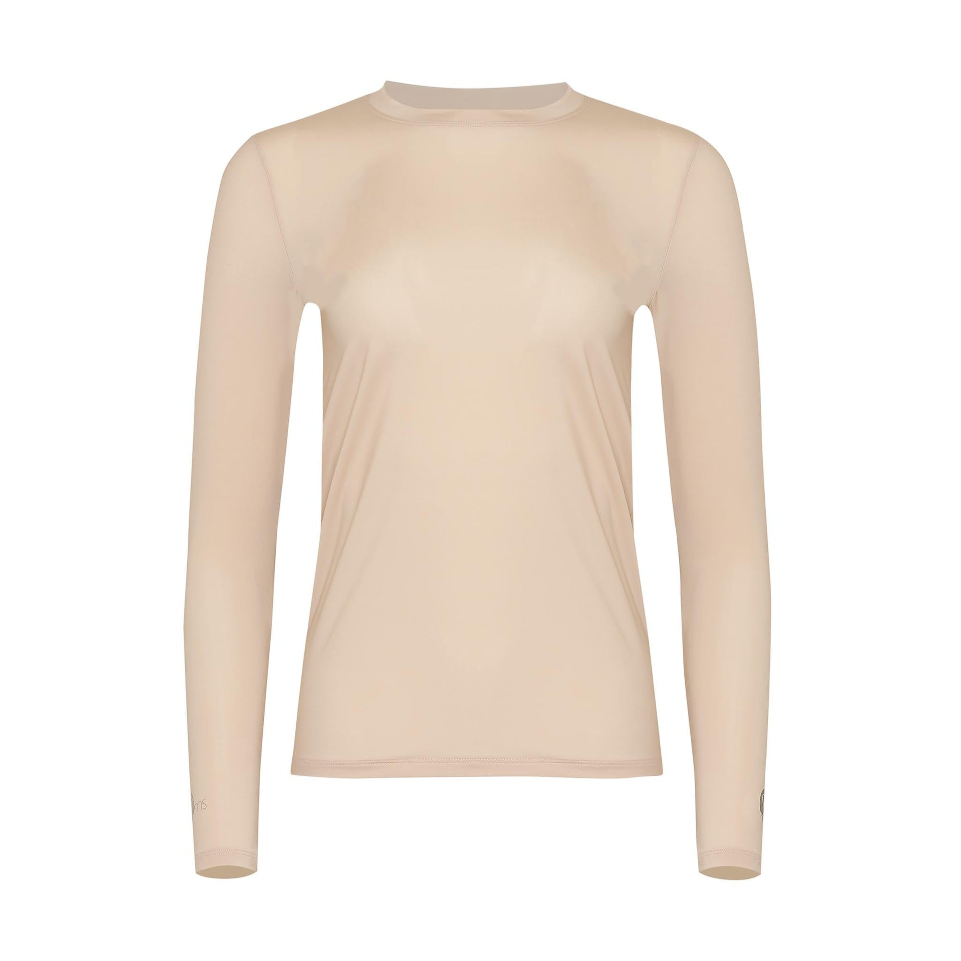 beige women's body shirt