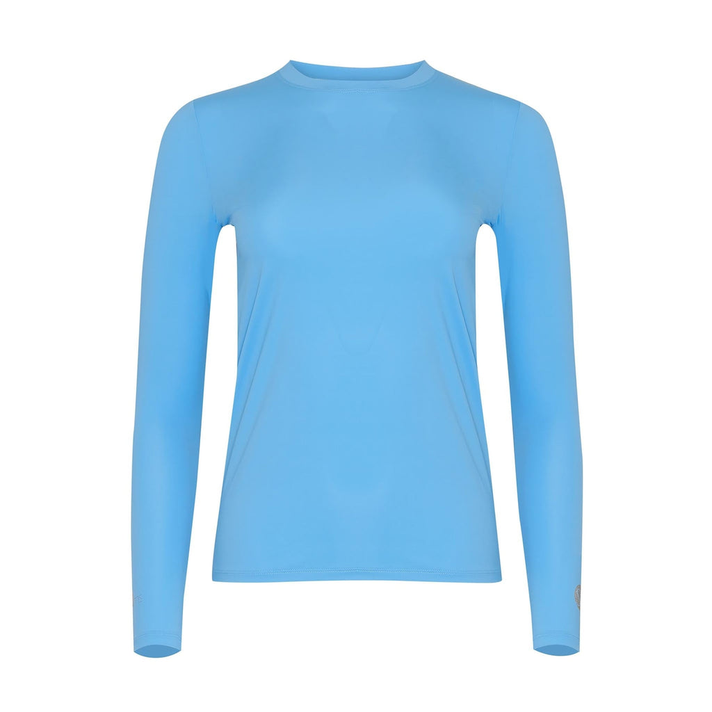 blue women's body shirt