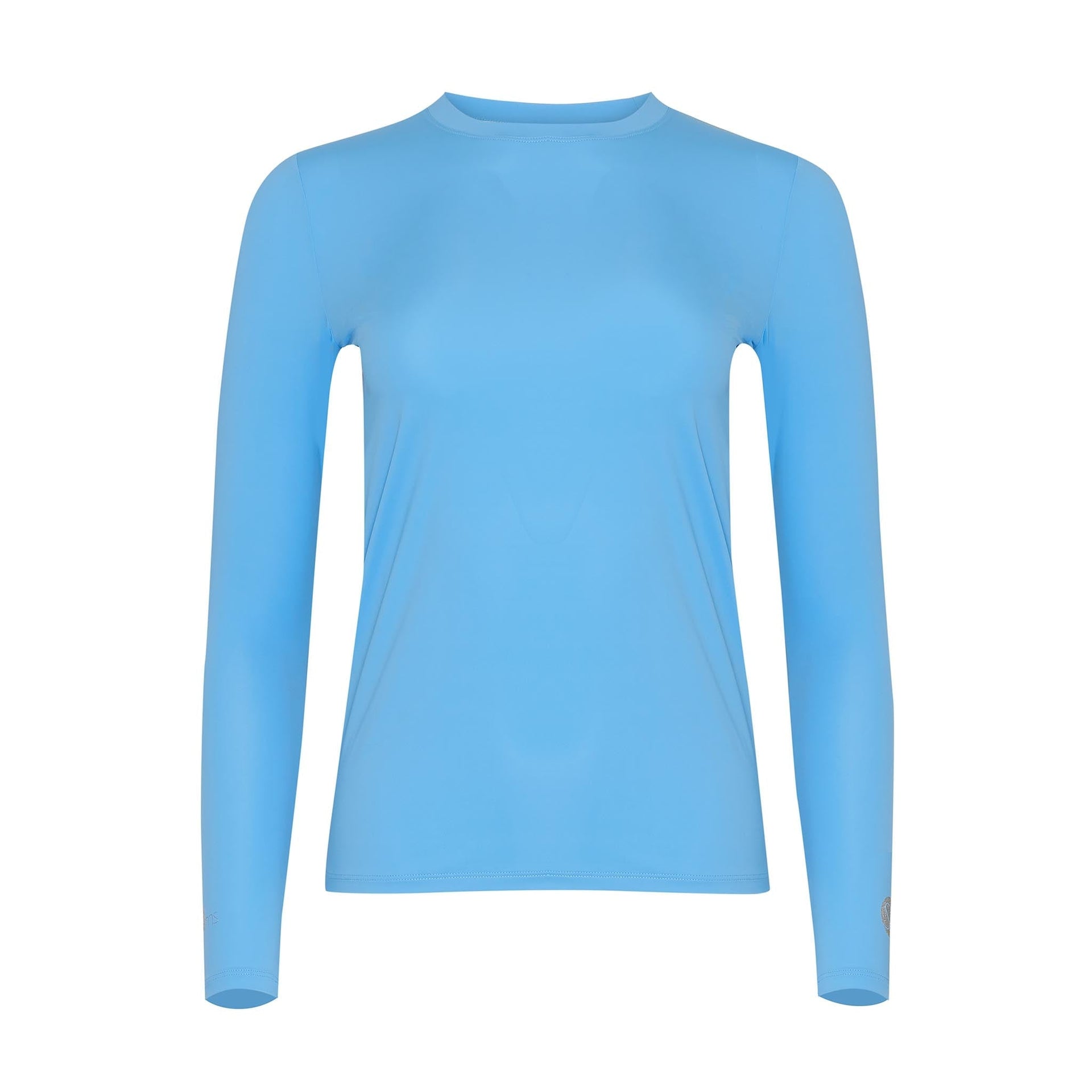 blue women's body shirt
