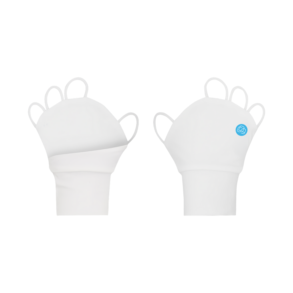 Palmless Gloves (White)