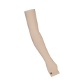 Sleeves with Thumbhole (Beige)