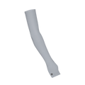 Sleeves with Thumbhole (Grey)