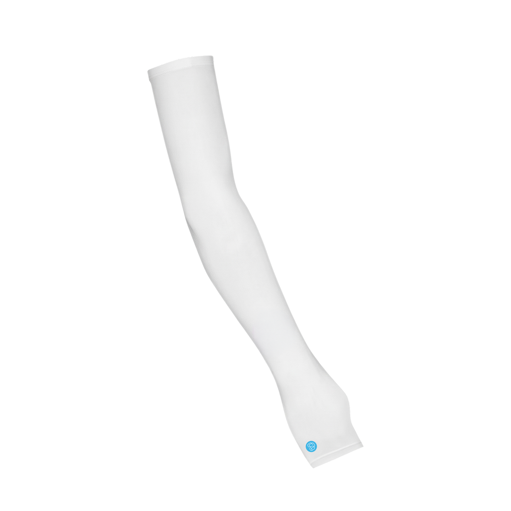 Sleeves with Thumbhole (White)