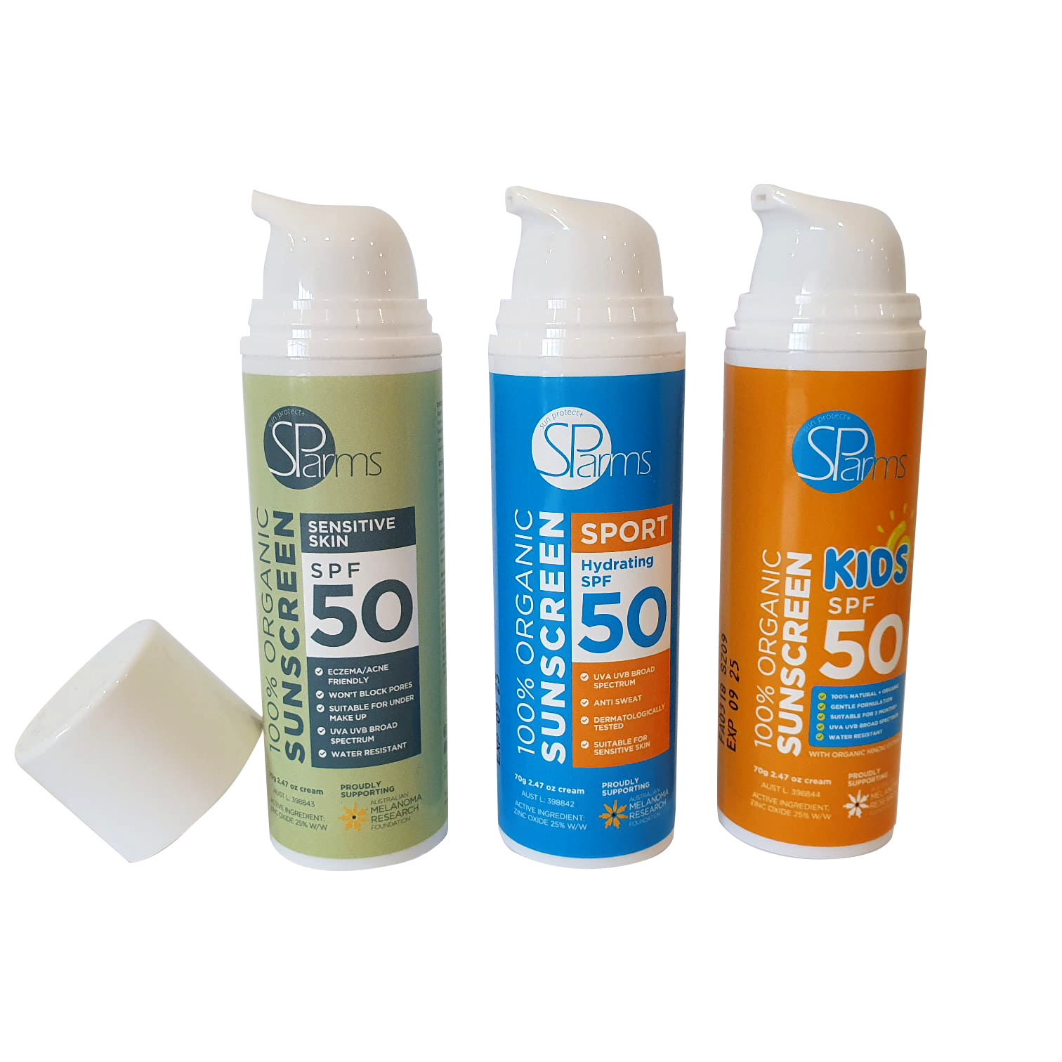 100% Organic Sunscreen - Sport